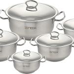 طقم قدور ستانلس استيل الاصلي تركي 18/10