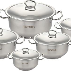 طقم قدور ستانلس استيل الاصلي تركي 18/10