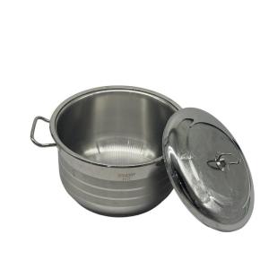 قدر استيل 18/10 تركي مقاس26