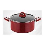 قدر جرانيت احمر مقاس 24